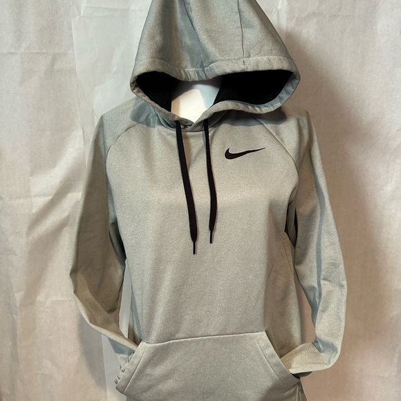 Nike Light Gray Pullover Hoodie - Picture 3 of 7